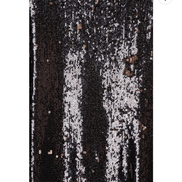 Free People: Double Take Sequin Mini Dress - Picture 4 of 7